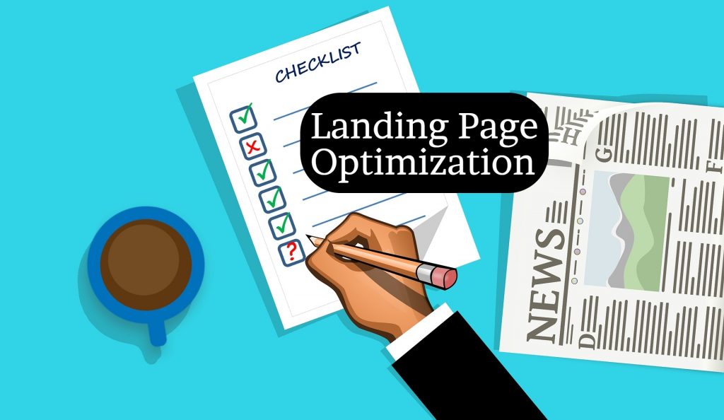 checklist for Landing Page Optimization